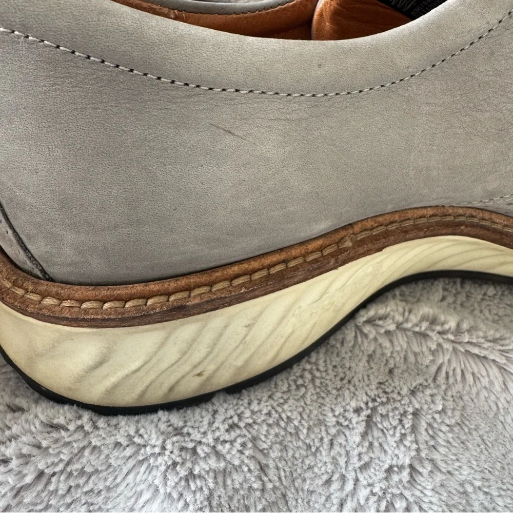 Ecco ST 1 Hybrid Lite‎ Nubuck Leather Gray Men’s Dress Shoes Size 7-7.5